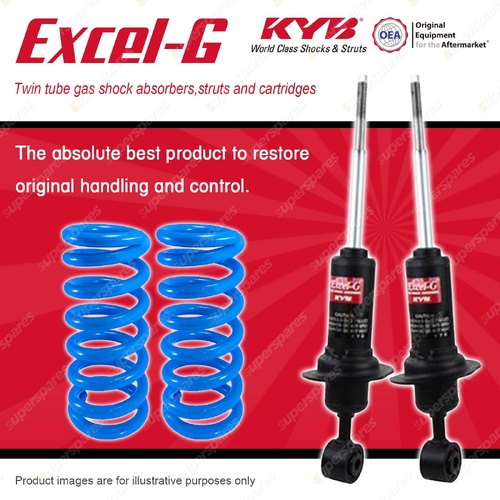 Front KYB Excel-G Shock Absorbers HD Raised Coil for Nissan Pathfinder R51 05-13