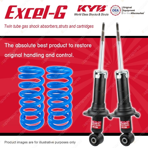 Rear KYB Excel-G Shock Absorbers Standard Coil for Honda CR-V RD7 SUV 2001-2005