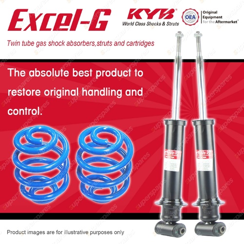 Rear KYB Excel-G Shock Absorbers Sport Low Coil for Holden Vectra JR 1997-1998