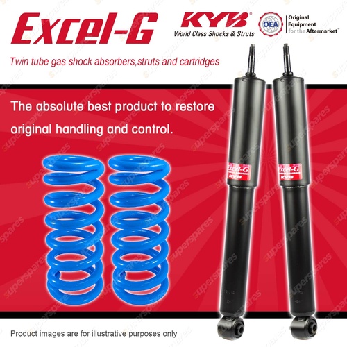Rear KYB Excel-G Shock Absorbers Raised Coil for Suzuki XL-7 JA627 2001-2006