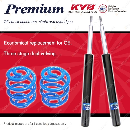 Front KYB Premium Shock Absorbers Sport Low Coil for Ford Cortina MK2 1967-1970