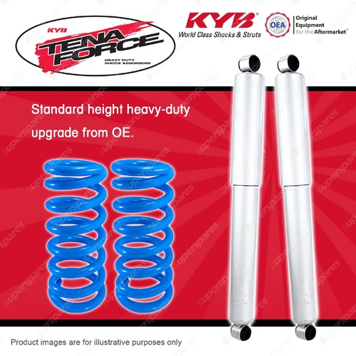Rear KYB Tena Force Shock HD Raised Coil for Mitsubishi Pajero NH NJ NK NL 91-00