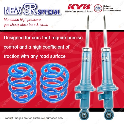 Rear KYB New SR Special Shocks Sport Low Coil for Honda Odyssey RB1 Wagon 04-09