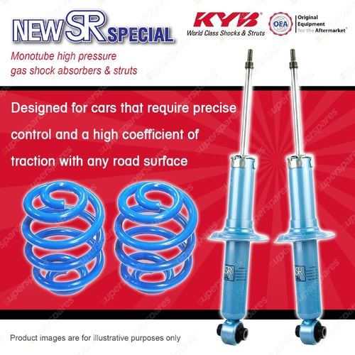 Front KYB New SR Special Shock Absorbers Sport Low Coil for Nissan 200SX S15