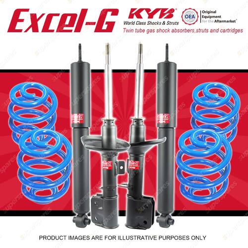 4x KYB EXCEL-G Shocks Sport Low Coil for HOLDEN Commodore VZ Utility 3.6 V6 LY7