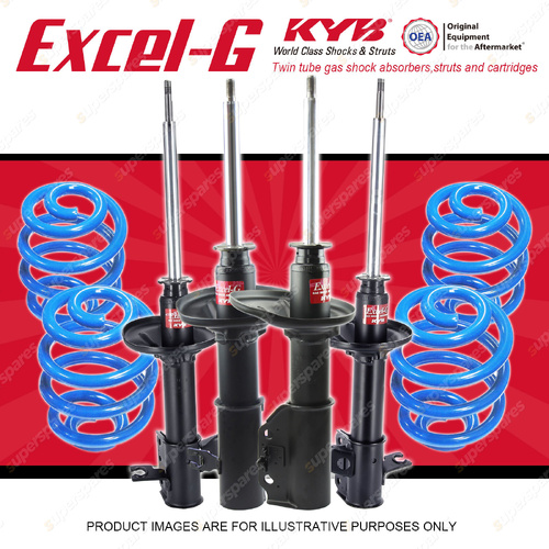 4x KYB Excel-G Shocks + Sport Low Coil Springs for Mazda 323 BA 1994-1995