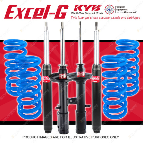 4x KYB Excel-G Shocks + STD Coil Springs for Toyota Celica ST184R 89-94