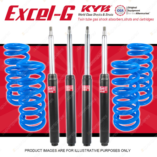 4x KYB Excel-G Shocks + STD Coil Springs for Holden Apollo JK JL 1989-1993
