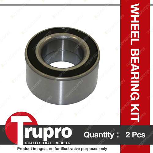 2 x Trupro Rear Wheel Bearing Kit for BMW 318i E36 4 Cyl 1.8L M40B18 4/91-8/98