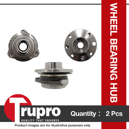 2 x Trupro Front Wheel Bearing Hub for Holden Astra TS 1.8L 4 Cyl 1/01-05