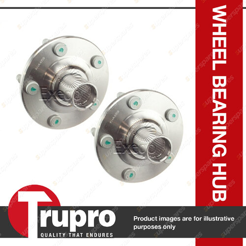 2 x Trupro Rear Wheel Bearing Hub for Holden Commodore VE All Engines 8/06-on