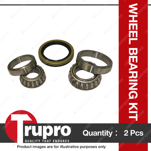 2 x Trupro Front Wheel Bearing Kit for Mazda B2500 Bravo Diesel RWD 4/96-11/06