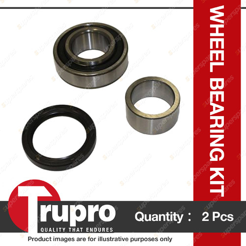 2 x Trupro Rear Wheel Bearing Kit for Toyota Corolla AE71 4AC 1.6L 10/83-4/85