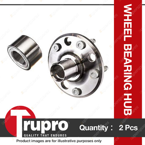 2 x Trupro Rear Wheel Bearing Hub for Ford Falcon BA BF Sedan 02-5/08