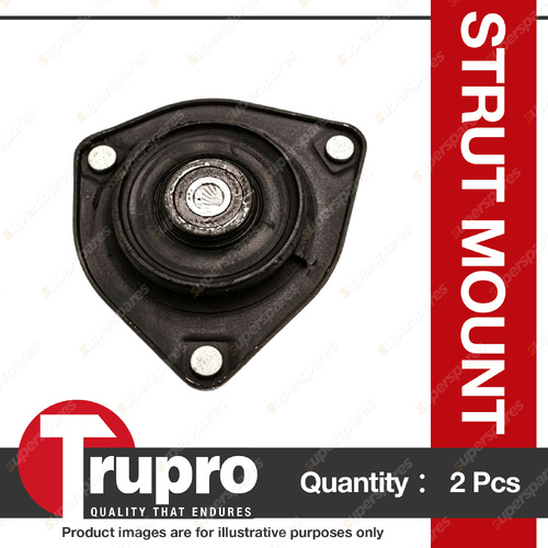 2 x Trupro Front Strut Mounts for Hyundai Festiva XD III 2.0L 06/00-08/06