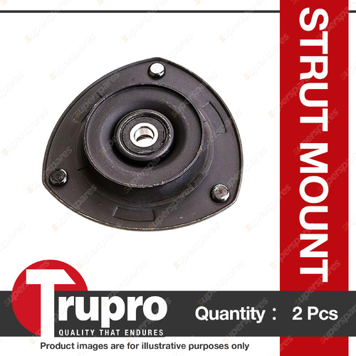 2 x Trupro Front Strut Mounts for Hyundai Trajet FO 2.7L G6BA 05/00-06/04