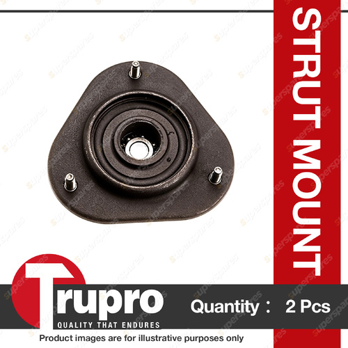 2 x Trupro Front Strut Mounts for Toyota Corolla AE112R 1.8L 08/00-06/02
