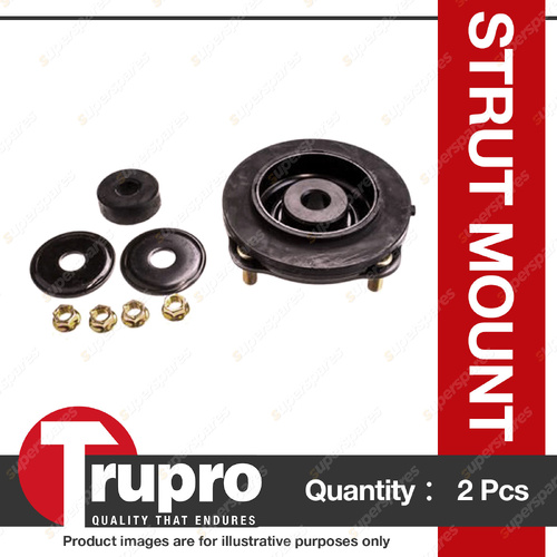 2 x Trupro Front Strut Mounts for Toyota Land Cruiser UZJ VDJ 200 URJ202 07-21