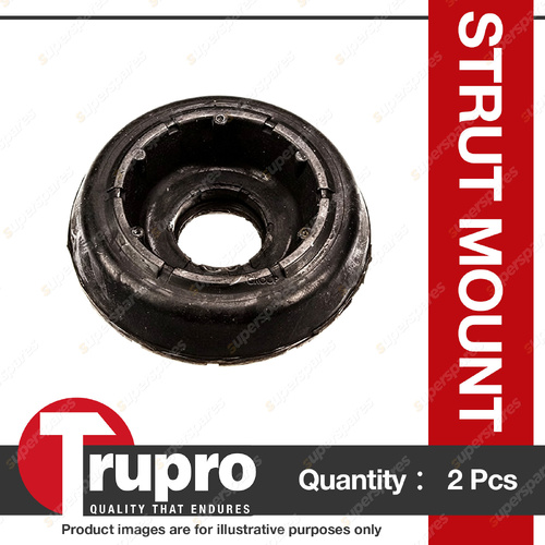 2 x Trupro Front Strut Mounts for Volkswagen Golf 1E7 1H1 Golf 1H2 91-02