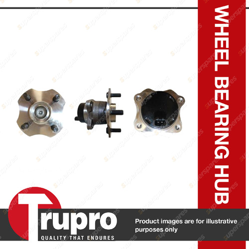 1 kit Trupro Rear Wheel Bearing Hub for Toyota Echo 4Cyl 10/99-10/05 with ABS
