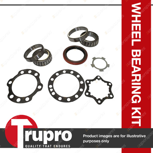 1 x Trupro Front Wheel Bearing Kit for Toyota Landcruiser FZJ70 FZJ75 FZJ80