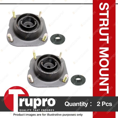 2 x Front Trupro LH/RH Strut Mount for Ford Laser KF, KH 1.6L 4cyl 4/90-10/94