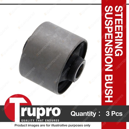 3 x Front Differential Mount Front Centre Side Bush for Mitsubishi Pajero iO QA