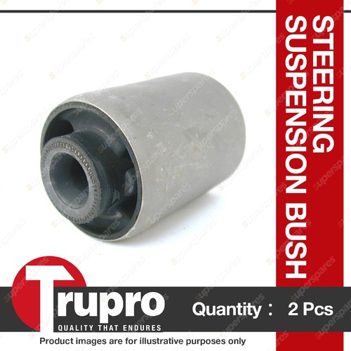 2 x Trupro Rear Trailing Arm Bush Upper for Mitsubishi Verada KL KW