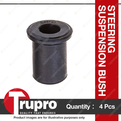 4x Trupro Rear Leaf Spring Rear Axle Bush for Nissan Navara D40 2.5 3.0 4.0L