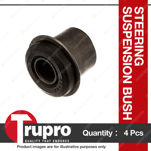 4 x Trupro Front Control Arm Inner Upper Bush for Nissan XFN 4.1L 07/88-09/92