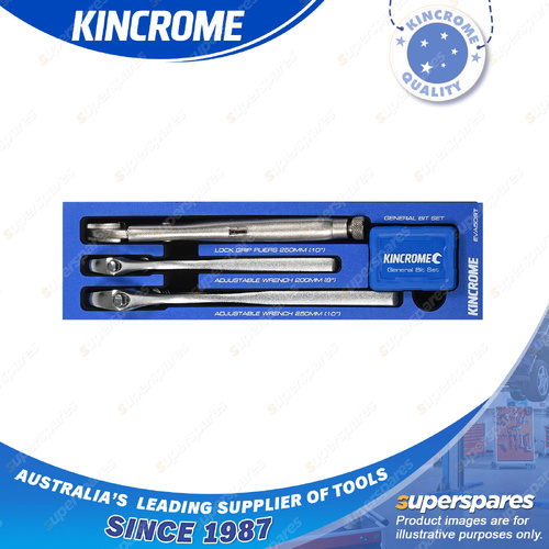 36 Pcs of Kincrome Truck Box Pliers Wrenches Bit & Holder Set EVA Tray Tool Kits