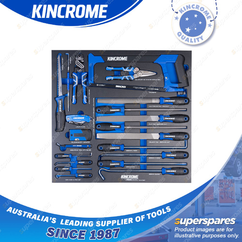 21 Pcs of Kincrome Trade Centre Cut Hook & Scrape Set EVA Tray - Tool Kits