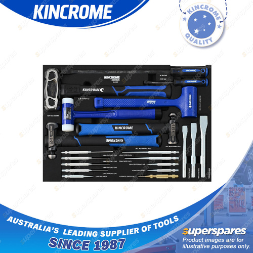 20 Pcs of Kincrome Contour Striking & Prying EVA Tray - Hammer Punch Chisel