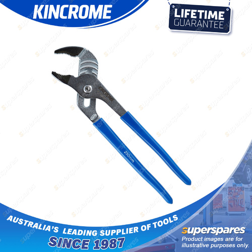 Kincrome 400mm Multi-Grip Plier - Max Jaw Opening 112mm Chrome Vanadium Steel