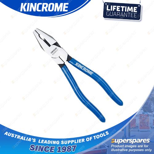 Kincrome 200mm Combination Plier High Leverage - Carbon Steel & Tungsten
