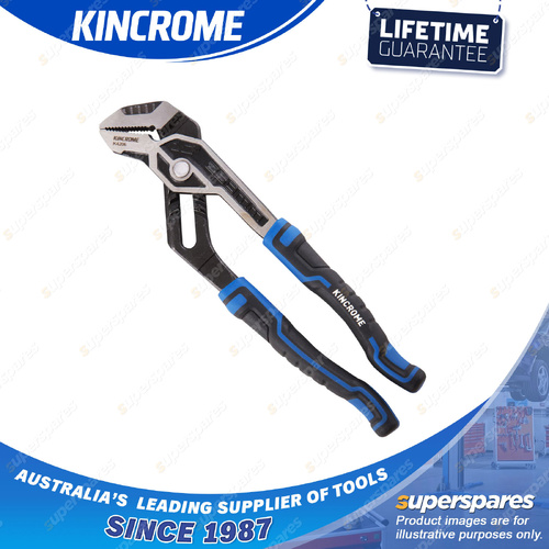Kincrome 250mm Multi Grip Plier - Soft Grip Handles Chrome Vanadium Steel