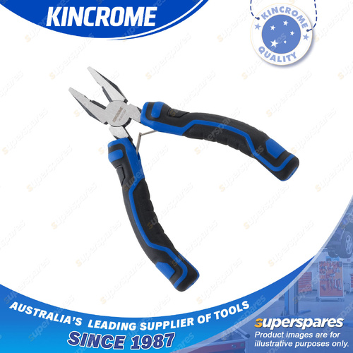 Kincrome 120mm Mini Combination Plier - Soft Grip Handles Chrome Vanadium Steel