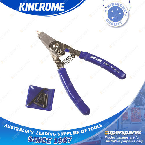 Kincrome 200mm Interchangeable Circlip Plier - Internal & External Circlip Types