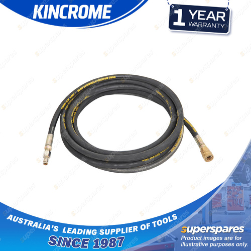 Kincrome High Pressure Hose 8m Suit 6.5HP/7HP Petrol 11HP Diesel Pressure Washer