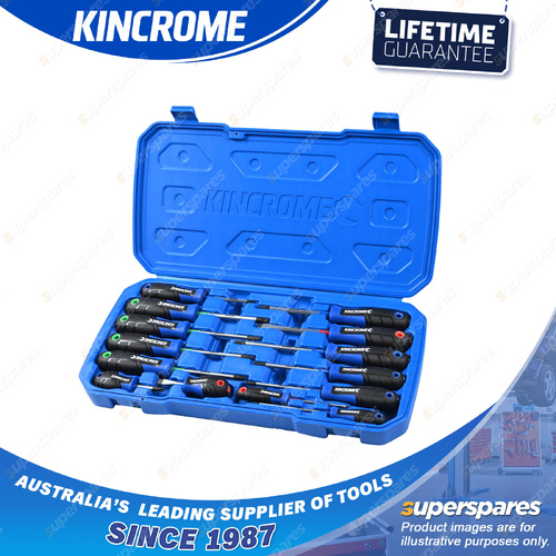 14 Pcs of Kincrome Torquemaster Mixed Driver Set - Screwdriver Set