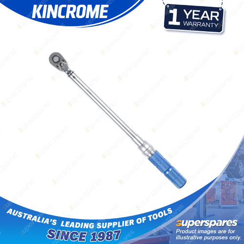 Kincrome 1/2" Torque Wrench 40-200Nm - Dual Scale with Blow Mould Case