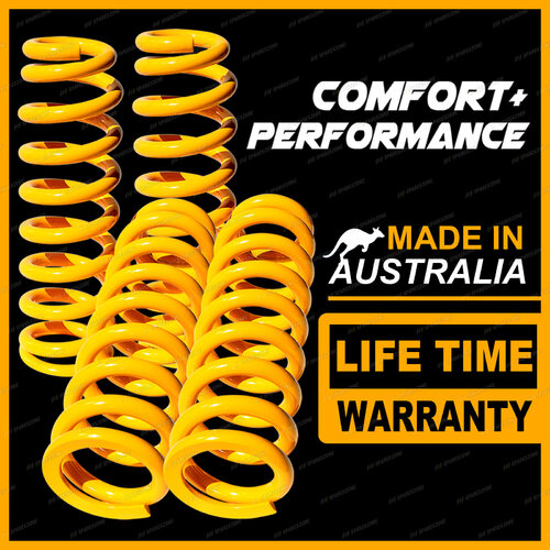 Front + Rear Standard Height King Coil Springs for FORD FALCON BA BF XR6 XR8