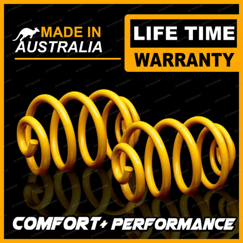 2 Front King Ultra Low Suspension Coil Springs for Holden H Series HQ HJ HX HZ