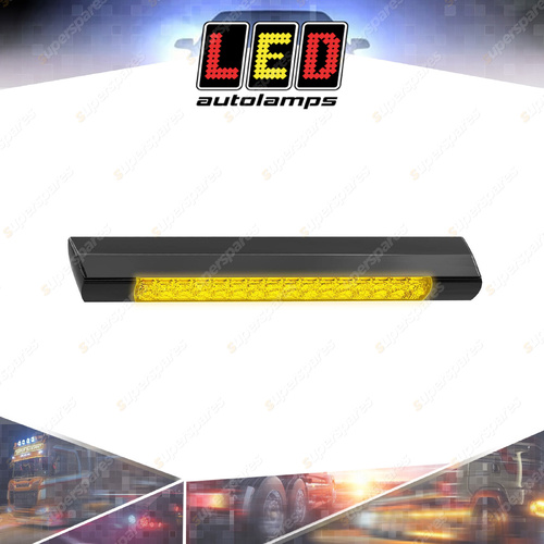 LED Autolamps Dual Function Caravan Awning Light - Black Bracket 12V 29cm Bulk