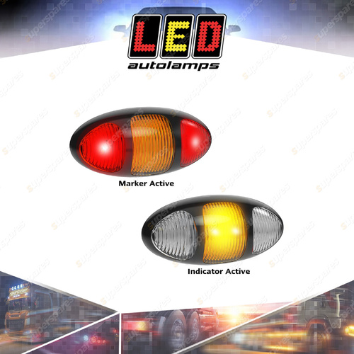 LED Autolamps Rear Marker/Supplementary Direction Indicator with Harness & Plug