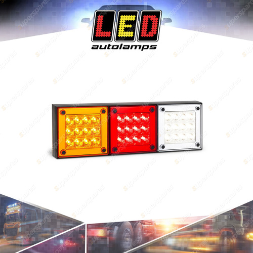 LED Autolamps Mini Jumbo Stop Tail Indicator Reverse Light 12-24V Lamp Bulk