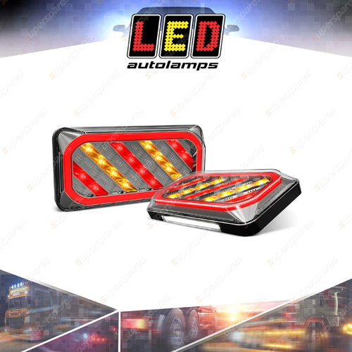 LED Autolamps Stop Tail Indicator Licence Light 52 LED Lamp 40cm Cable Bulk Kit