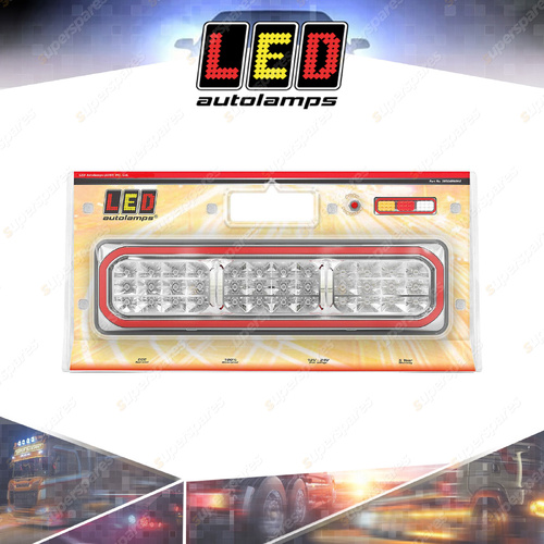 LED Autolamps Stop Tail Indicator Reverse Light 96 LED Lamp Twin Blister