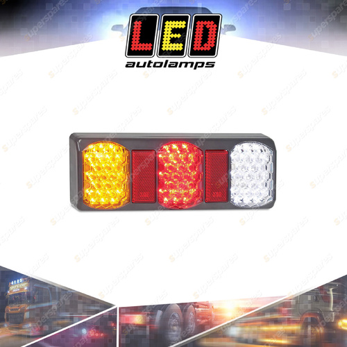 LED Autolamps Stop Tail Indicator Reverse Reflector Light 72 LED Lamp Bulk
