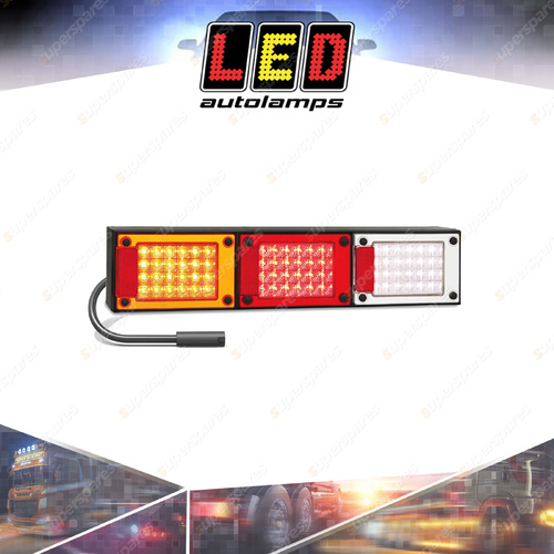 LED Autolamps RHS Stop Tail Indicator Reverse Reflector Light 6 Core Plug 595mm